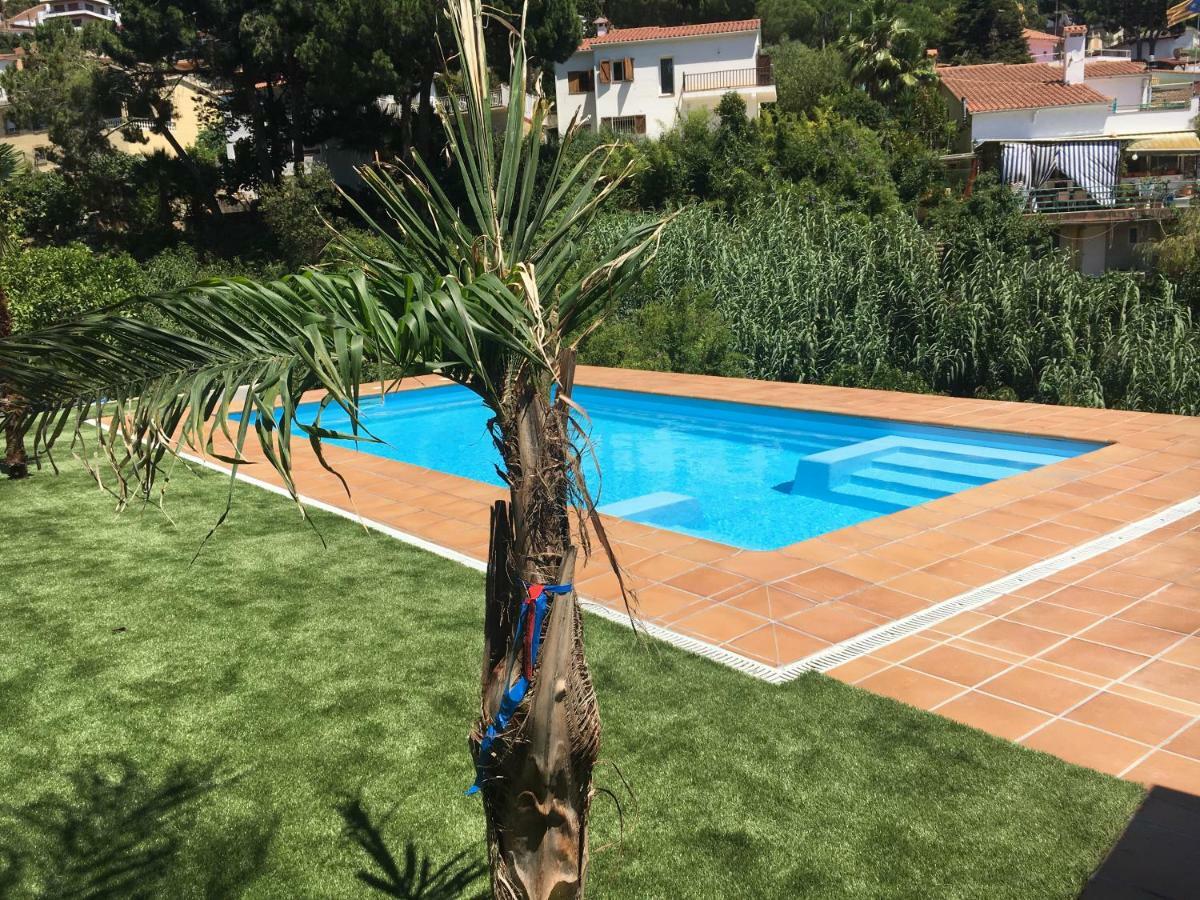 Vila Casa Con Vistas Al Mar Y Piscina Privada Lloret de Mar Exteriér fotografie